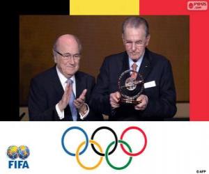 пазл Премии президента ФИФА 2013 для Жака Рогге